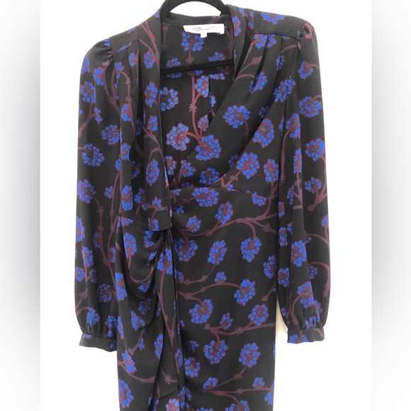 Vibrant Diane Von Furstenberg Wrap Dress - Picture 1 of 4